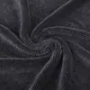Toalla Retorcida para Lavado de Autos al por Mayor Negro Trenzado Poliéster Nylon Toalla Retorcida para Lavado de Autos Suave Absorbente Paño de Toalla de Limpieza