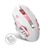 Ratón Inalámbrico de Doble Modo 2.4g Bluetooth T23 Wrangler 6D Gaming Luminoso E-Sports Recargable en Stock de Fábrica