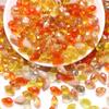 8x 13 furo horizontal gota de água cor misturada DIY iluminação pingente de jóias pingente colar pulseira pingente de casamento