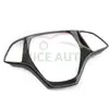 Adequado para acabamento de volante modificado Chevrolet Corvette C7 14-19, modificação de interior de carro ABS