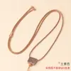 Cordón Colgante de Cuerda de Cuero de Vaca Estilo Étnico para Hombres y Mujeres Cuerda de Colgante de Jade Wushi Pai Cuerda de Collar de Buda Venta al por Mayor