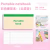 Mini cuaderno creativo, cuaderno de bolsillo, bloc de notas para estudiantes, agenda para registrar planes en cualquier momento, venta al por mayor
