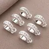 Colar Banhado a Ouro 18K com Zircônia Preserva-Cor Fecho Universal Ajustável Pingente Fecho Fecho de Pérola Artesanal DIY Acessórios de Joias