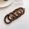 2026 Moda Lindo Oso Goma para el Cabello Cuerda para Cola de Caballo Alta Accesorio para el Cabello Otoño e Invierno Anillo de Pelo de Felpa Alta Elasticidad Cuerda para el Cabello Duradera