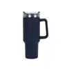 Copo de Carro Geração Transfronteiriça 40oz Portátil para Exterior com Alça Montável no Carro Copo de Gelo Aço Inoxidável 304 Copo Térmico Atacado