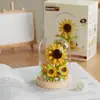 Compatível com Blocos de Lego, Plantas em Vasos de Micropartículas de Flores Suculentas, Brinquedos de Montagem de Flores, Presentes para Meninas e Crianças, Atacado