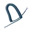 Cable de Resorte 2 Conductores 3 Conductores Multiconductor PU Cobre Puro Retráctil Enrollado Espiral Cable de Alimentación Cable de Tirachinas Cable de Resorte Electrónico