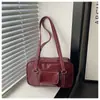 Bolso de Mujer Coreano 2025 Nuevo Estilo Vintage Universitario Gran Capacidad Casual para Estudiante Universitaria Bolso de Hombro Único para la Escuela y el Viaje