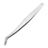 Pinzas para Pestañas Postizas Pre-hechas de Fábrica, Rizador de Pestañas para Injerto de Artista de Pestañas, Pinza de Pluma Dorada Delfín, Herramienta de Pinza para Florecimiento de Alta Precisión