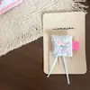 Nuevo Estilo Encaje Fresco Cuadros Conejo Moño Pinza para el Cabello de Niños Pasador Pinza Lateral Pinza para Flequillo
