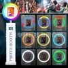 Cabina de Fotos para Tableta Cabina de Fotos 360 Luz de Relleno RGB Herramienta para Selfies de Transmisión en Vivo de Video