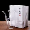 Olla de Mano de Vidrio de Borosilicato Alto para Uso Doméstico Tetera Olla para Vino Cafetera Decantador Olla de Vidrio de Borosilicato Alto Imitación Dinastía Song Dama Noble