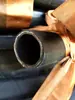 Manguera de Caucho Trenzada con Alambre de Acero de Alta Presión Negra Manguera para Aceite Hidráulico Manguera Suave de Caucho para Lodos Manguera de Aire de Alta Presión Manguera de Caucho para Transporte de Agua