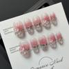 Colección de uñas postizas de gel gelatinoso, 601-700, para uso manual, con acabado artístico, venta al por mayor, extraíbles