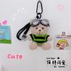 Llavero Colgante Panda Vestido de Piloto Rubor Corazón de Niña Panda Pequeño Colgante para Mochila de Pareja Decoración Colgante Interior
