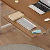 Placa de Extensão para Mesa de Escritório Gadget Dobrável Suporte de Braço de Expansão Lateral Alongamento Alargamento Bandeja para Teclado