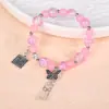 Pulsera de Borlas con Cuentas Inspirada en Novelas para Mujer, En Stock al por Mayor, Diseño Único, Alto Valor Estético, Personalizable, Estilo No Masivo, Versátil