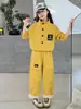 Conjunto Casual para Niñas 2026 Nuevo Estilo de Primavera Moda Infantil Sudadera Casual de Moda y Pantalones Deportivos Conjunto de Dos Piezas