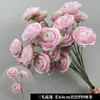 Flor Rosa Atacado Casamento Flor de Seda Arranjo de Casamento Material de Flor Decorativa Flor Artificial Shopping Center Arranjo de Flores Arte Floral para Casa