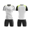 Roupas de Futebol Estampadas para Crianças Classe A Conjunto Esportivo Camisa de Manga Curta Masculina e Feminina Roupas para Acampamento de Treinamento de Estudantes Equipe de Competição