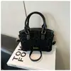 Bolsa Satchel Feminina Retro Estampa de Leopardo 2025 Nova para o Trabalho Simples Grande Capacidade Estilo Estrangeiro Ombro Único Transversal Bolsa de Mão