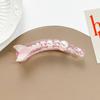 Pinza vertical de cola de pez Accesorios para el cabello de Corea del Sur Pinza de coleta de diamante Pinza de plátano dulce Pinza de torsión grande de múltiples volúmenes Venta directa de fábrica