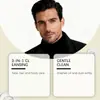 Limpiador 3 en 1 para Hombre East Moon Limpieza Suave para Vello Facial, Cuidado Corporal, Hidratante y Limpiador