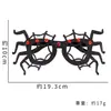 Stock de fábrica Halloween transfronterizo más vendido gafas divertidas orejas de gato murciélago araña decoración de fiesta accesorios para fotos