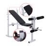 Banco de pesas multifuncional banco plegable rack para barra banco de pesas traje con barra para fitness en casa