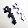 Clip de Llave 8 en 1, Herramienta Combinada de Llave Multifuncional para Exteriores, Herramienta EDC, Destornillador Abrebotellas de Supervivencia