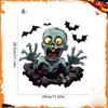 Nuevo Halloween Transfronterizo Pegatinas 3D Agujero Zombi Decoración de Pared para Dormitorio Sala de Estar Fabricante de Pegatinas de Pared Venta al por Mayor