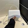 Bolsa Feminina 2023 Novo Design de Nicho Elegante Pequena Quadrada de Alta Qualidade Versátil de Mão Ombro Transversal Bolsa Ampulheta