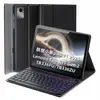 Adecuado para Honor 10 12.1 Teclado Bluetooth Funda Protectora Honor 9 12.1 Teclado Retroiluminado Táctil Funda de Cuero