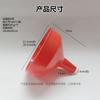 Embudo de plástico rojo multifuncional de alta calidad, directo de fábrica, para el hogar, para evitar fugas de vino y aceite, utensilios de cocina.