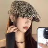Gorra Octagonal para Mujer 2025 Nueva Cara Mostrada Boina Pequeña Estilo Coreano Moda Versátil Gorra de Verano para Mujer Estilo Británico
