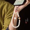 Bolsa natural loto bodhi cadena para teléfono móvil danza del león nueva marea china gato de la suerte colgante juego de texto al por mayor suministro