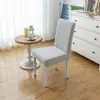 Funda de silla al por mayor funda de silla universal funda de silla para el hogar funda de silla de comedor hotel elástica de una pieza juego de taburete funda de mesa y silla