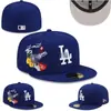 Gorra de béisbol de ala plana de la Major League Baseball de América, gorra de tamaño ajustable, gorra de exportación LA, gorra no ajustable estilo americano