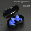 Natação impermeável tampões de silicone tampões de ouvido em espiral encaixotados banho à prova d'água tampões de ouvido crianças adulto universal tampões de ouvido