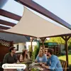 Toldo Vela Impermeável Personalizado Tecido Impermeável para Toldo Retangular Toldo Externo Vela de Toldo para Acampamento Rede de Toldo para Pátio