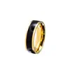 26 Nuevos Accesorios de Moda para Hombre, Juego de Anillos Sencillos de Moda con Goteo de Aceite de Acero de Titanio, Mismo Estilo que las Celebridades de Internet, Fabricante Fuente Mayorista
