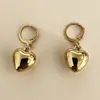 Collar de Cadena de Labios Personalizado con Colgante de Corazón, Estilo Nuevo Transfronterizo Europeo y Americano, Collar de Corazón de Durazno Tridimensional, Cadena de Clavícula con Forma de Corazón para Mujer