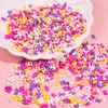 Arcilla Suave Cortada Fruta Parche Delgado Paquete de 5g Tarjeta Goo Pegamento Cremoso Dulce DIY Accesorios Decorativos para Funda de Teléfono Móvil