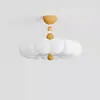 Lámpara de Techo Nube de Dopamina Creativa Colorida Transfronteriza Memphis Estilo Crema Moderna Minimalista Lámpara para Dormitorio Principal