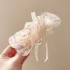 Pinza Plátano Plisada Vertical con Lazo Floral para Cola de Caballo de Verano 2026 Nuevos Pasadores para la Parte Posterior de la Cabeza Accesorios para el Cabello