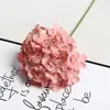 Flor Artificial de Haste Única Grande Hortênsia Decoração de Casa Flor Artificial Flor de Corredor Adereços de Decoração de Casamento Material Floral