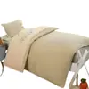 Serie de Ropa de Cama para Siesta de Jardín de Infancia Juego de Tres Piezas: Sábana Bajera Acolchada Bordada de Algodón Puro, Funda Nórdica, Funda de Almohada Fabricante Venta al por Mayor para Uso Doméstico