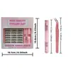 Kit de Cílios Postiços Transfronteiriços Grande Capacidade Volume Grande Flor Cílios Postiços Cílios Postiços Simulados Naturais Segmentados Estilo Europeu Olhos Grandes