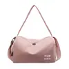 Bolsa de Gimnasio Personalizada al por Mayor Bolsa de Equipaje Separación Seco y Húmedo Bolsa para Viajes Cortos Ligera Color Sólido Hombro Cruzado Bolsa de Yoga