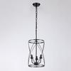 Ebay Amazon Explosões Estilo Industrial Retrô Americano Personalidade Criativa Gaiola de Metal Preto Lustre de Sala de Estar